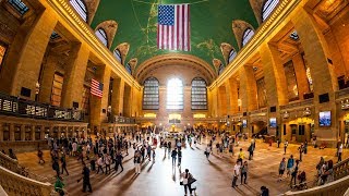 Walking Tour of Grand Central Terminal — New York City 【4K】🇺🇸 [upl. by Guerra239]