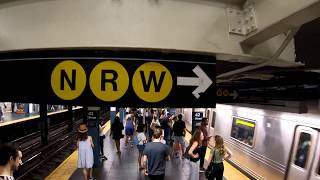 ⁴ᴷ The Busiest NYC Subway Station Times Square–42nd StreetPort Authority Bus Terminal [upl. by Eetnahc]