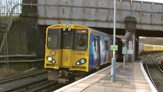 Half an Hour at 216  Birkenhead North Station 1022017  Class 507 508 terminus [upl. by Capriola]