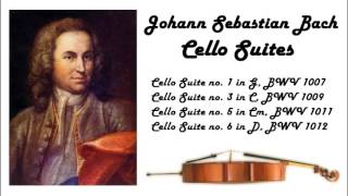 Johann Sebastian Bach  Cello suites in 432 Hz great for reading or studying [upl. by Elvira]