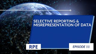 Selective Reporting amp Misrepresentation of Data  Episode 11  Research Ethics [upl. by Anay]